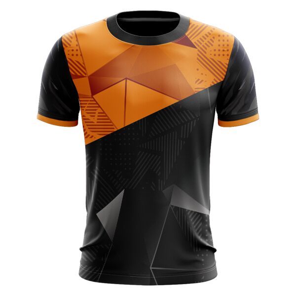 Orange Campaign Full Print Roundneck Shirt Thumbnail