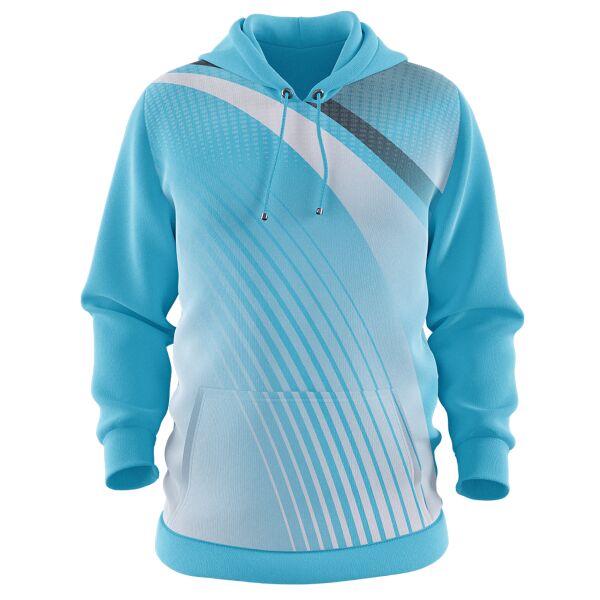 Blue Esport Gradient Full Print Hoodie Jacket Thumbnail