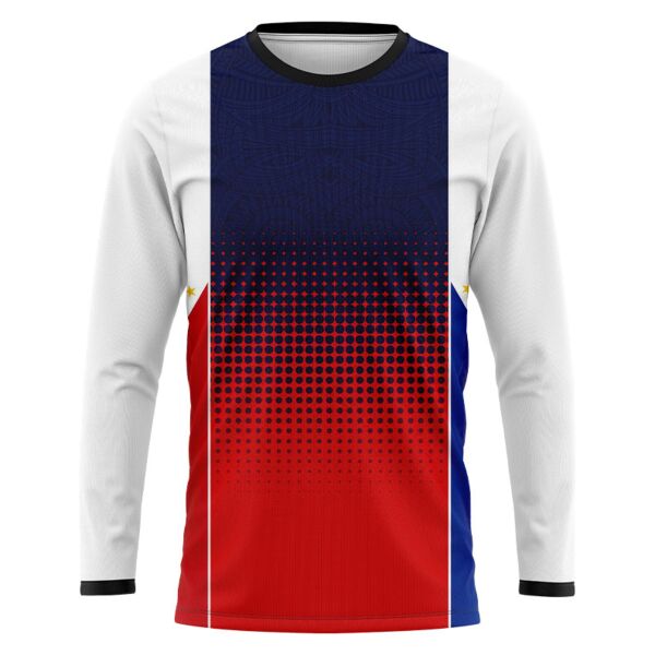 Philippine Design Full Print Long Sleeve Shirt Thumbnail