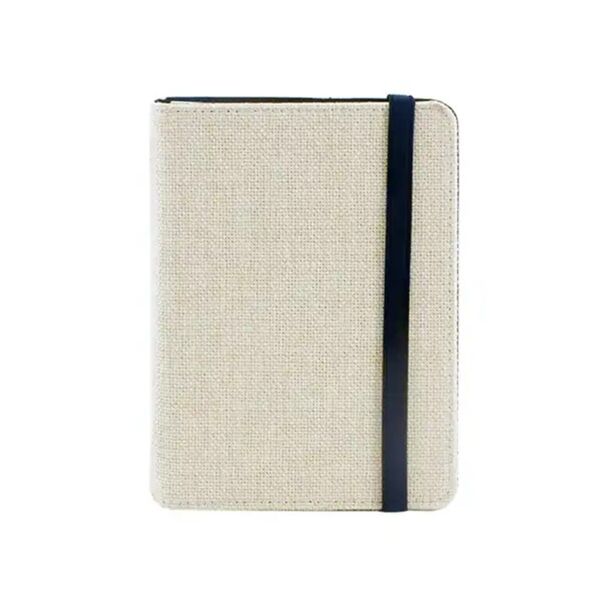 A6 Linen Notebook with Blank Linen Inner Page Thumbnail