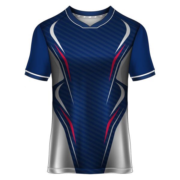 Esport with Linear Design Full Print Roundneck Shirt Thumbnail