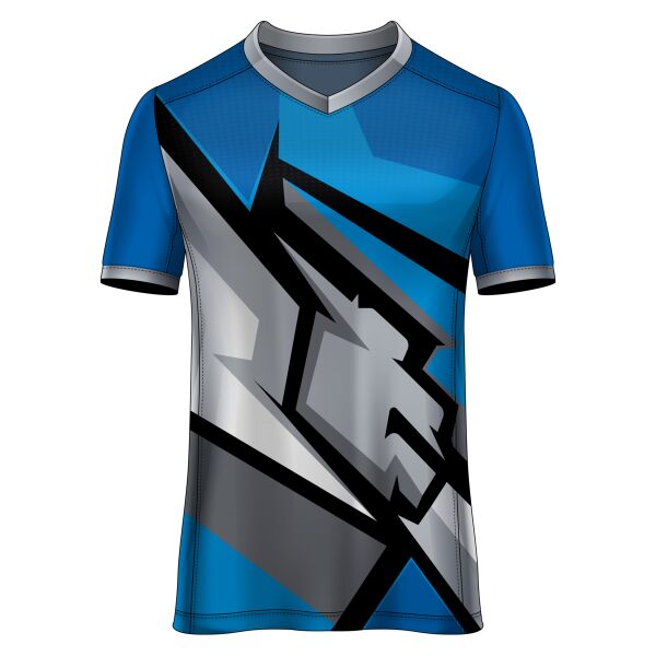 Vector Grunge Design Esport Full Print Roundneck Shirt Thumbnail