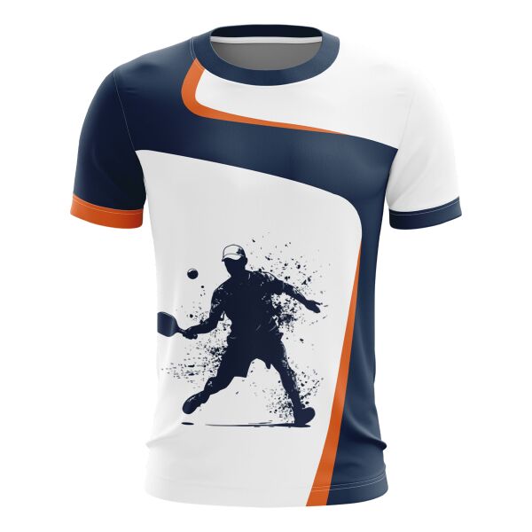 Pickleball Jersey Uniform Full Print Sublimation Roundneck Shirt Thumbnail